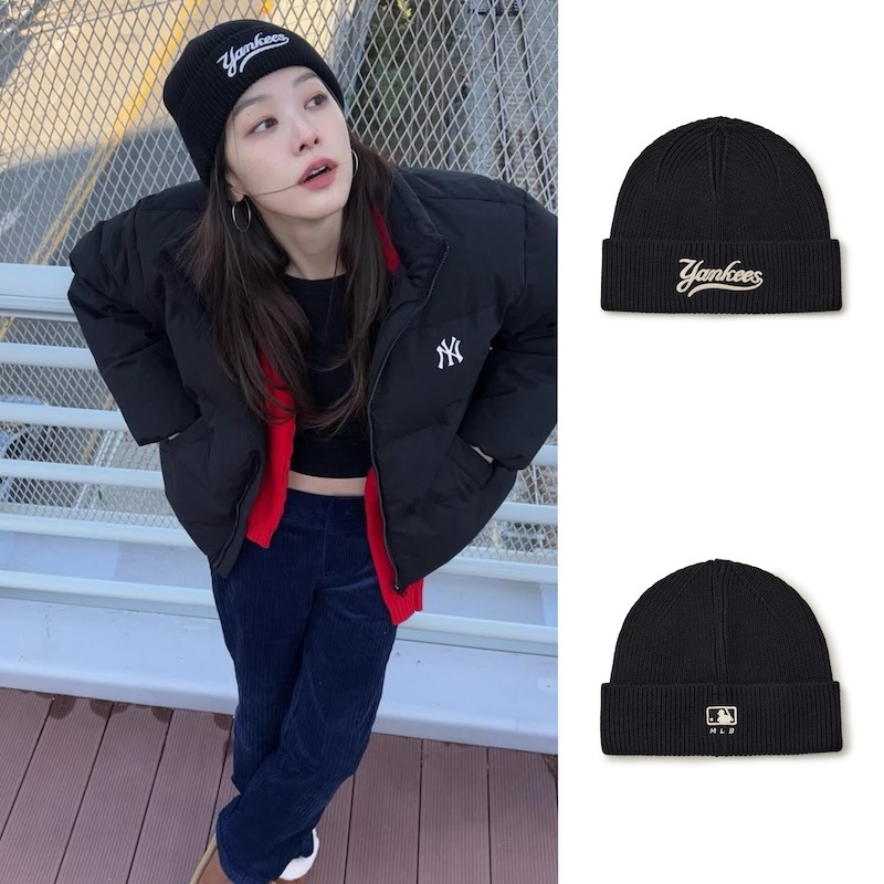 3ABNVM146 LeeJumyoung着用 正規品保証 関税負担なし 韓国限定販売 男女共用 バシチー カルシブ ミッド ビニー ニューヨーク メッツ