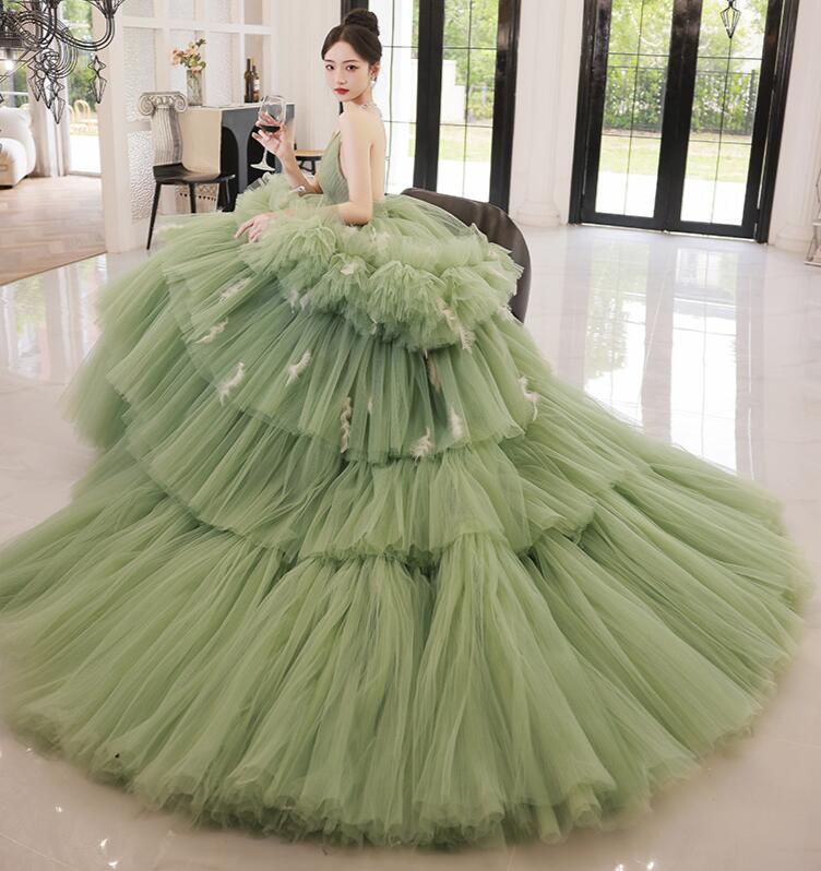 二次会ドレス 披露宴 花嫁ドレス きれいめ フォトウェディング撮影 パーティードレス 可愛い 多重チュール 成人式ドレス 高級感 カラードレス 結婚式ドレス ウェディングドレス 前撮りドレス 後撮り