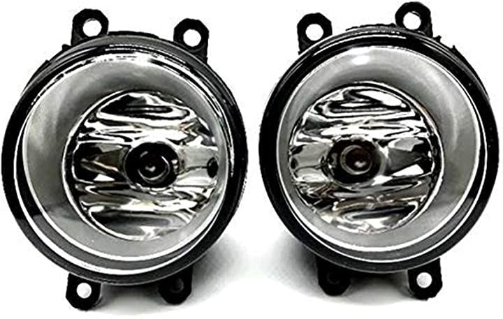 互換品トヨタ フォグランプ ユニット 純正交換用 LED化 HID対応 左右セット リレーハーネス有(TOYOTA, リレーハーネス 有)