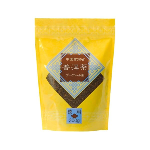 ティーブティック 中国茶 徳用 プーアール茶 200gx12セット 65