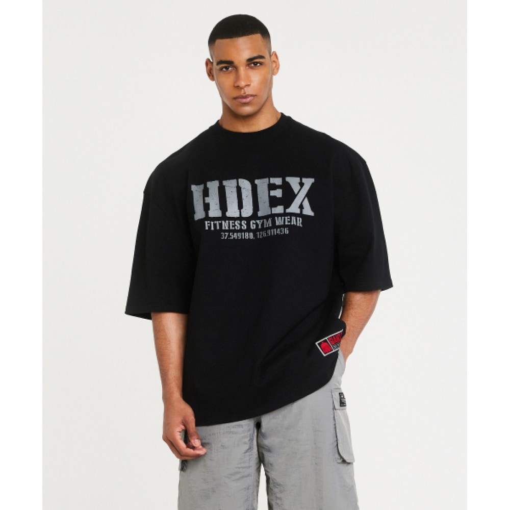 HDEX コアジャイアントフィットショートスリーブ (ブラック)