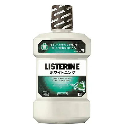 他サイト： 【メーカー/問屋直送品】リステリン ホワイトニング ホワイトミント味 1000mLの商品画像