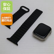 ていねい|美品 Apple Watch Series8 41mm GPS+Cellular セルラー スターライト スマホ 中古土日祝発送OK 即日発送 133|スマートフォン本体