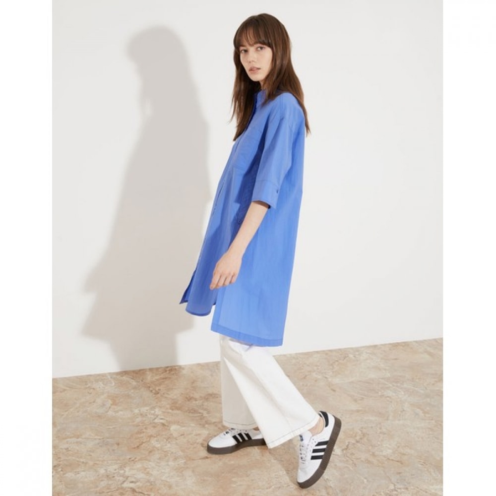 [オリビアローレン] ボタンロングシャツ_VVCNL3M4471