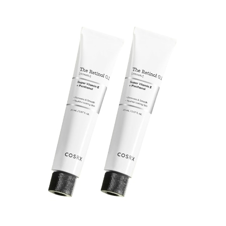 [1+1]NEW初めてのレチノール!即効性凄い! 卵肌完成! RXザレチノール0.1%クリーム20ml 弾力ケア シワケア ハリケア