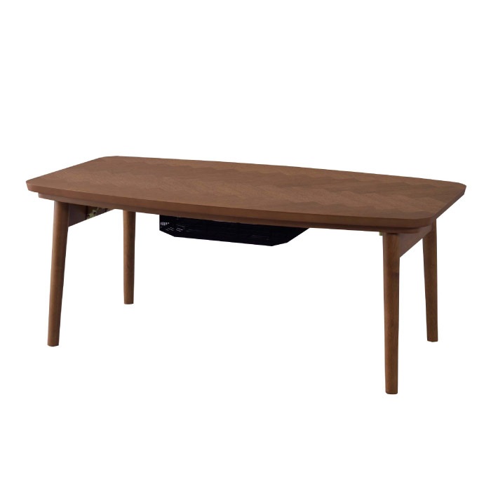 こたつテーブル 折りたたみ テーブル コタツ 90 折れ脚 ヘリンボーン センターテーブル 暖房器具 16,650円