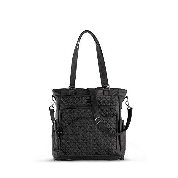 Lug Ace 2 Convertible Travel Tote Bag， Shimmer Black 並行輸入品