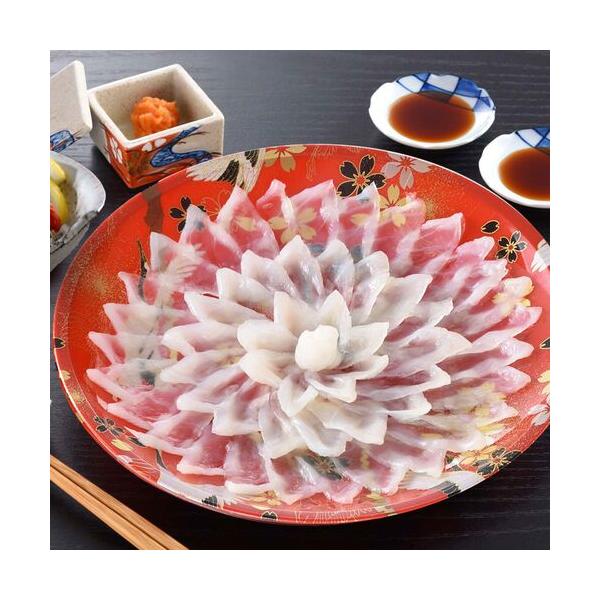 「関とら本店」 とらふく刺身セット （とらふぐ刺身65gとらふぐ皮30g） / ふく ふぐ フグ てっさ