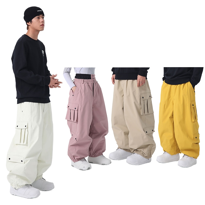 2025-2026NEW スノーパンツ 4COLOR 正規品 スノーボードウェア 男女通用 スキーウェア メンズ レディース