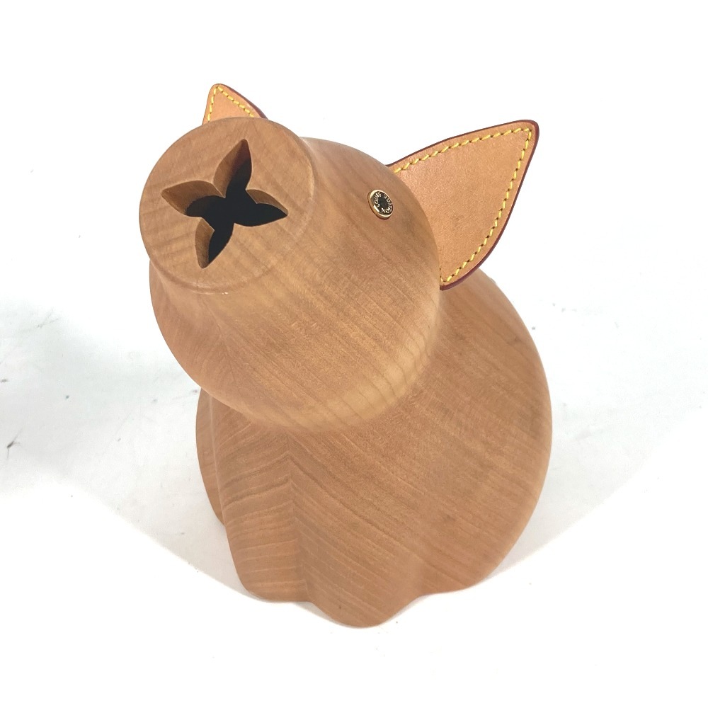 置物 GI0363 ピギーバンク アルバート 豚 貯金箱 置物 インテリア ウッド ベージュ 71,390円