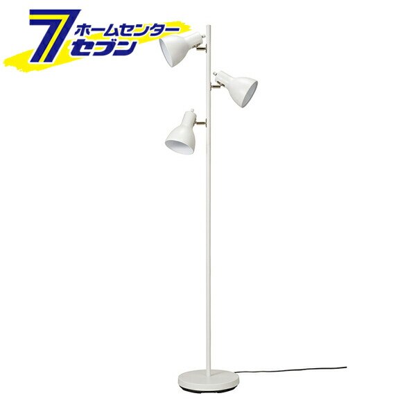 フロアスタンド ホワイト [品番]06-1487 TF-YN30BW-W オーム電機 [フロアライト