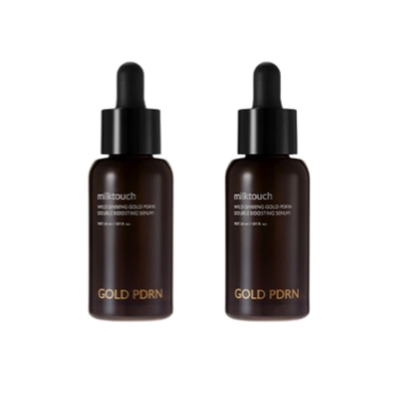 [25SS/New]山参 ゴールドPDRN ダブル ブースティング セラム 40ml+40ml #山参 PDRN #サーモン PDRN 20,000ppm #13重ペプチド&ヒアルロン酸 #