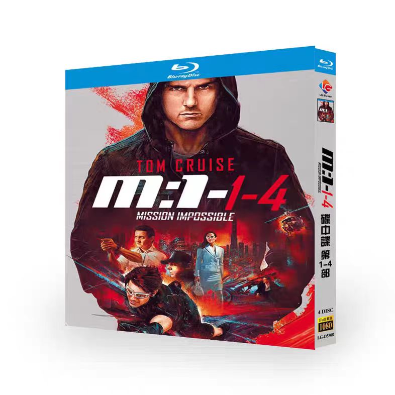 「ミッション1-4」DVD 全話収録日本語吹き替え日本語字幕 BOX