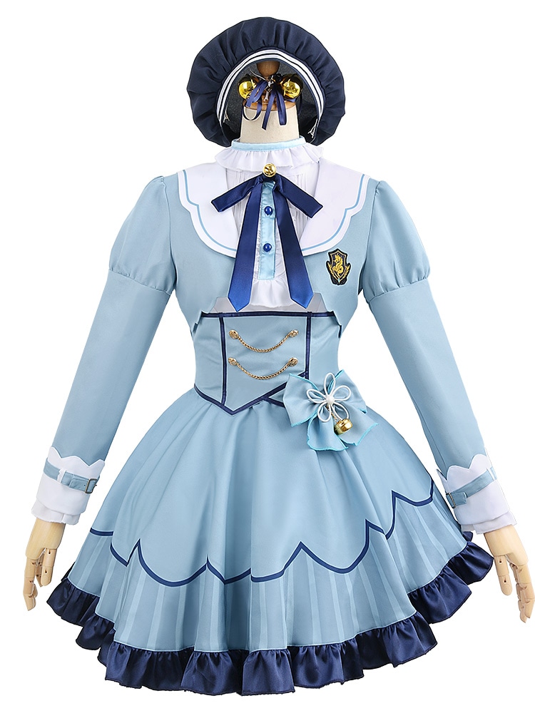 ウィッグ付き 天宮こころ コスプレ衣装 コスプレ 変装 仮装 コスチューム YouTuber VTuber バーチャル ハロウィン 専用ネット