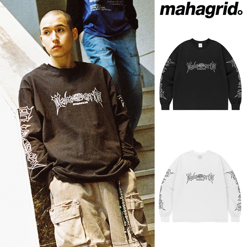 [mahagrid] GOTHIC ECLIPSE LOGO LS TEE