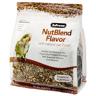 他サイト： ズプリーム　ナッツブレンド　Ｍ　オカメインコ用　２ｌｂ（約９０７ｇ）　ＣＲＣ55―20―10―10―00の商品画像