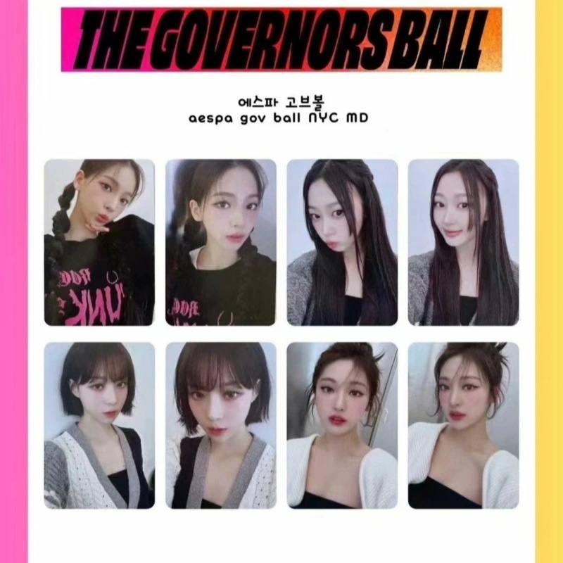 aespa Govballアメリカ限定 ２枚セット　aespa　 X　Govball　２枚セット　メンバー選択