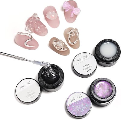 Qoo10] Coikaze 粘土ジェル クリア ジェルネイル クレイ