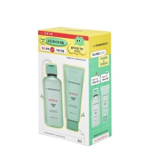 ブリンググリーンティートリッシュカートナー 250ml &クリーム 100ml