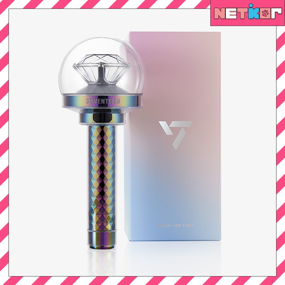 SEVENTEEN OFFICIAL LIGHT STICK Ver.3 ペンライト 公式グッズ ペンライト セブンティーン SVT