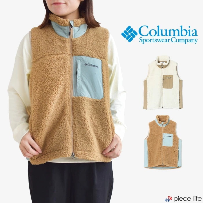 【2025秋冬新作】 レディース ベスト アウター ウィメンズ アーチャーリッジ IV ベスト 女性 秋 冬 ボアベスト フリース レギュラーフィット アウトドア PL1393