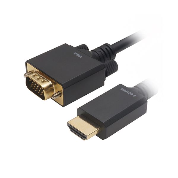 [3セット] ホーリック HDMIVGA変換ケーブル 2m HAVG20-709BBX3