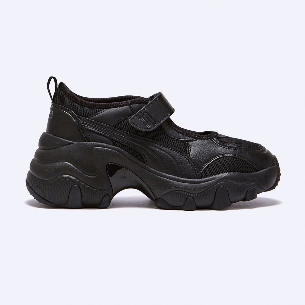 プーマパルサウェッジサンダルブラック/39867702