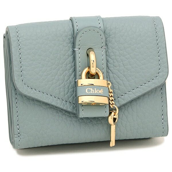 Chloe クロエ 南京錠モチーフ 長財布 クロエ 付属品完備 二つ折り財布