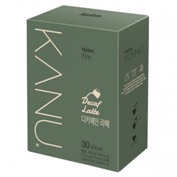 /マキシムカヌ/デカフェイン/ラテ/30Tx6