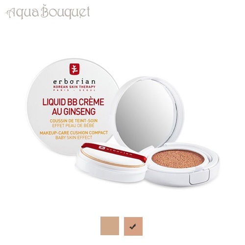 エルボリアン リキッド BB クリーム クッション コンパクト ドレ 14g ERBORIAN LIQUID BB CREME CUSHION COMPACT DORE [1922]