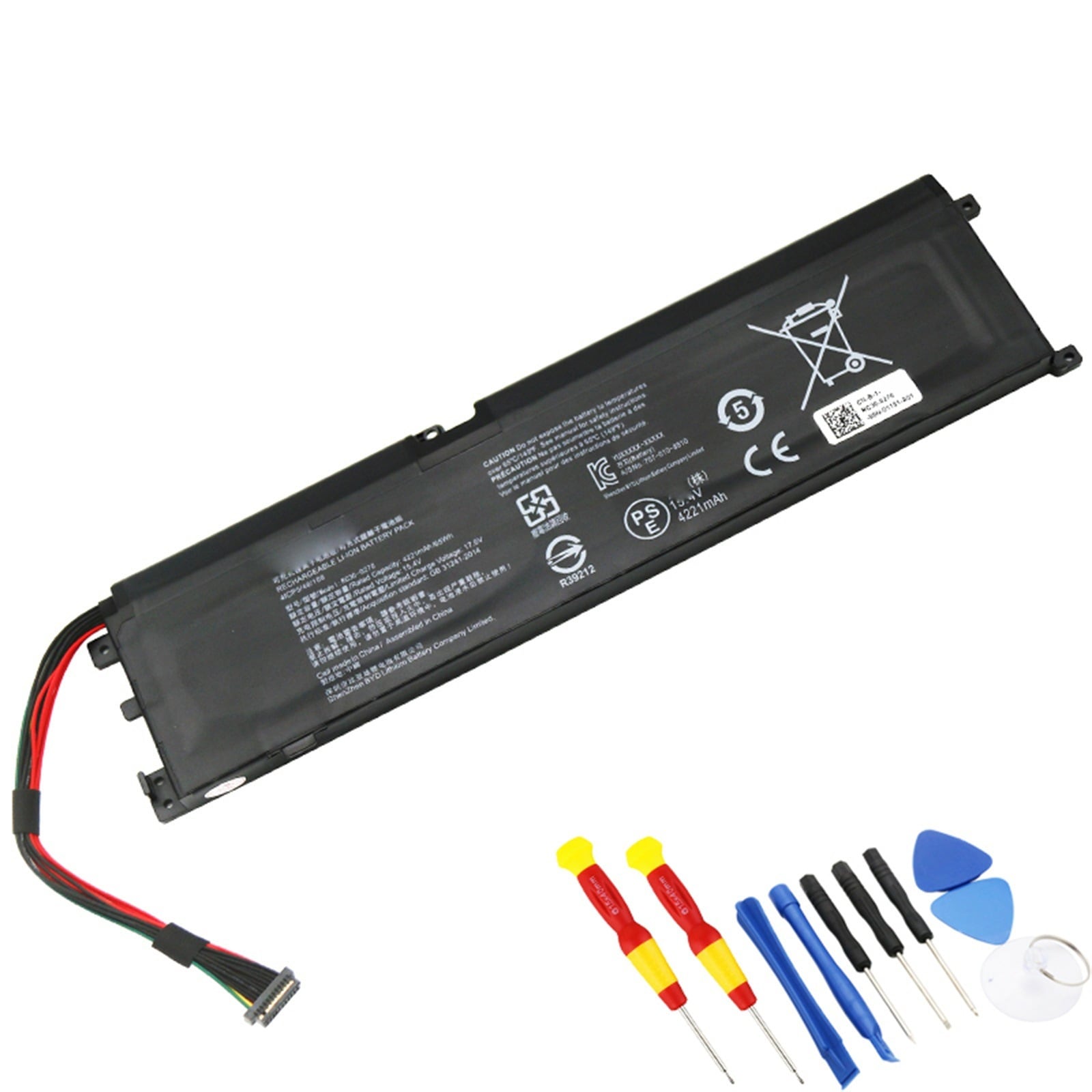 RC30-0270 バッテリー 互換性のノートパソコンバッテリー 65Wh/4221mAh RZ09-0270 RZ09-02705E75 RZ09-0300 RZ09-03006 交換用のバッテリー