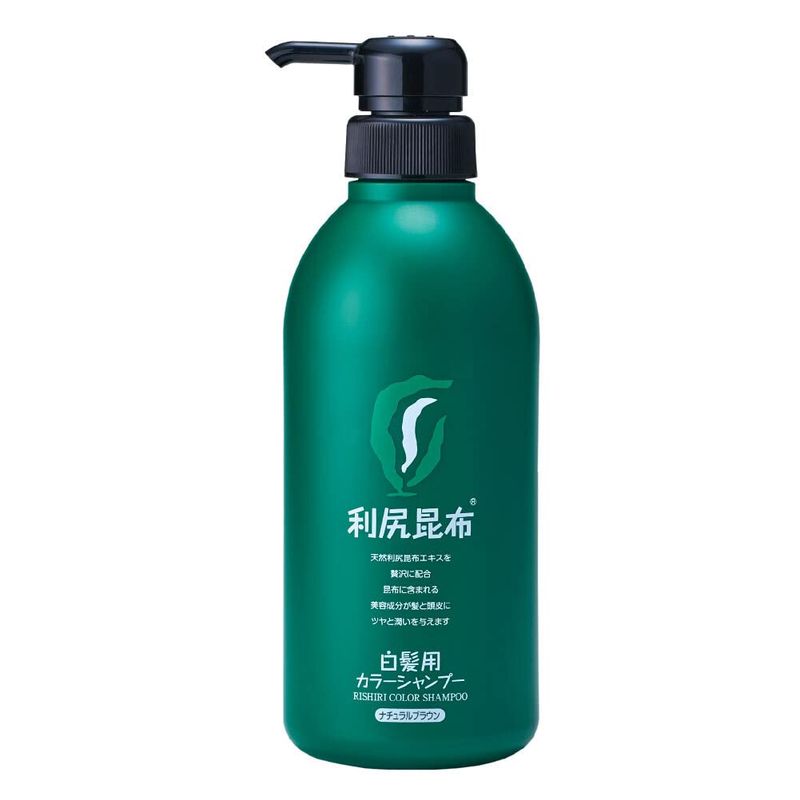 白髪用 利尻カラーシャンプー お徳用 500ml(ナチュラルブラウン)