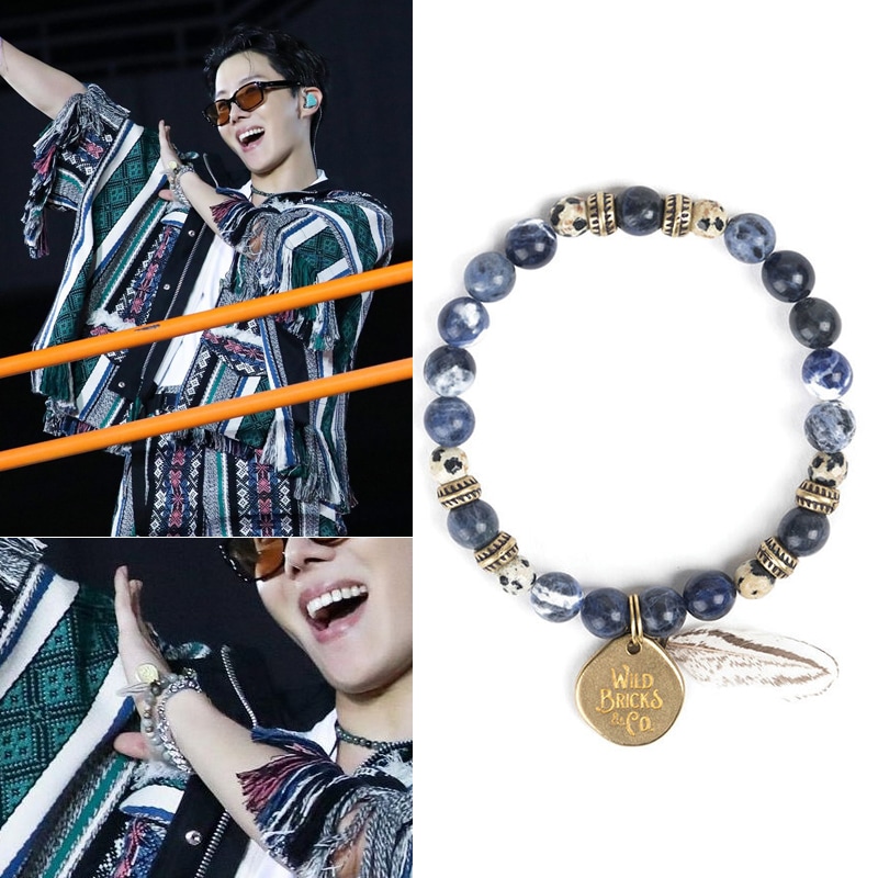 bts jhope着用 [WILDBRICKS&CO] FEATHER BRACELET