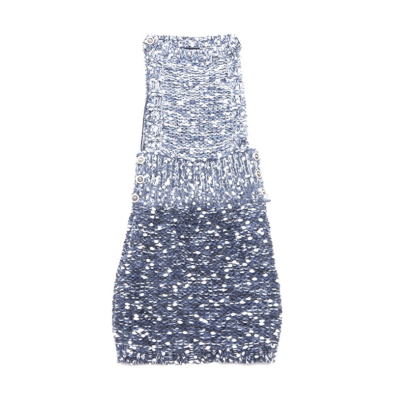 ワンピース ブルー　ホワイト WS3528