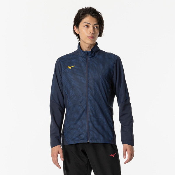返品交換不可 大特価 MIZUNO ミズノ 汗処理 通気 ドライエアロフローハイブリッドジャケット メンズ ウォームアップスーツ 32MCB03114 6,282円