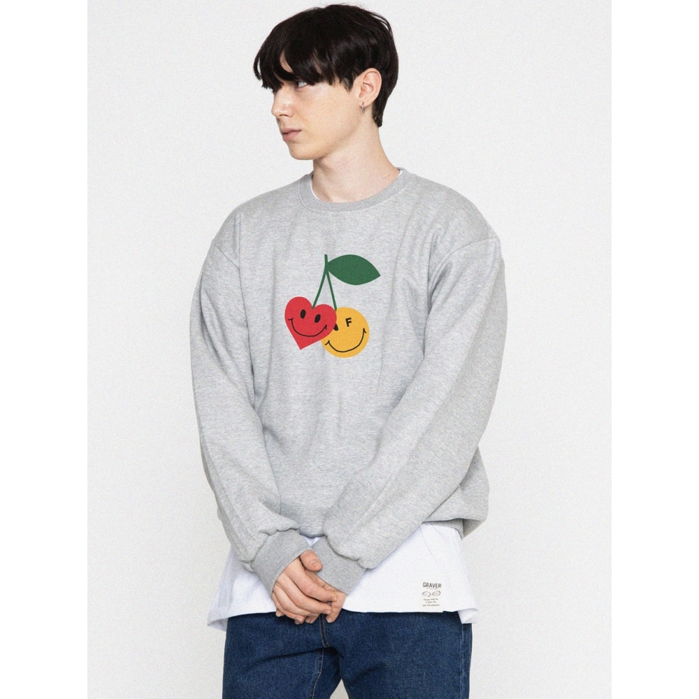 GRAVER チェリースマイルマンツーマングレー