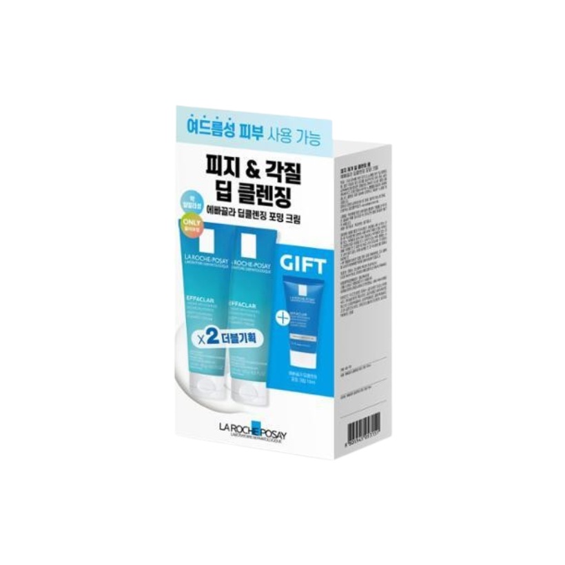 (1+1) エパクラ ディープクレンジングフォーミングクリーム, 125ml (+エパクラフォーム 15ml)