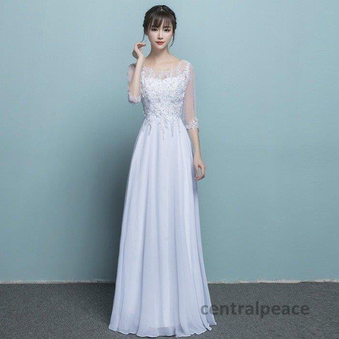 売れ筋がひ 結婚式安いウェティグドレス大きいサイズロングドレスaラインドレス二次会海外挙式花嫁ドレス花嫁袖あり長袖カジュアル前撮り スカートスーツ サイズ L Www 3bblackbio Com