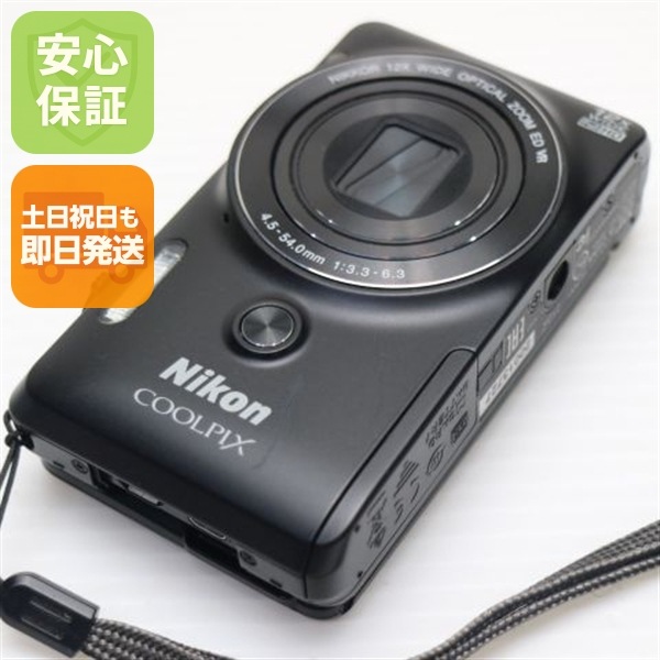 超美品 COOLPIX S6900 リッチブラック デジカメ ニコン 94