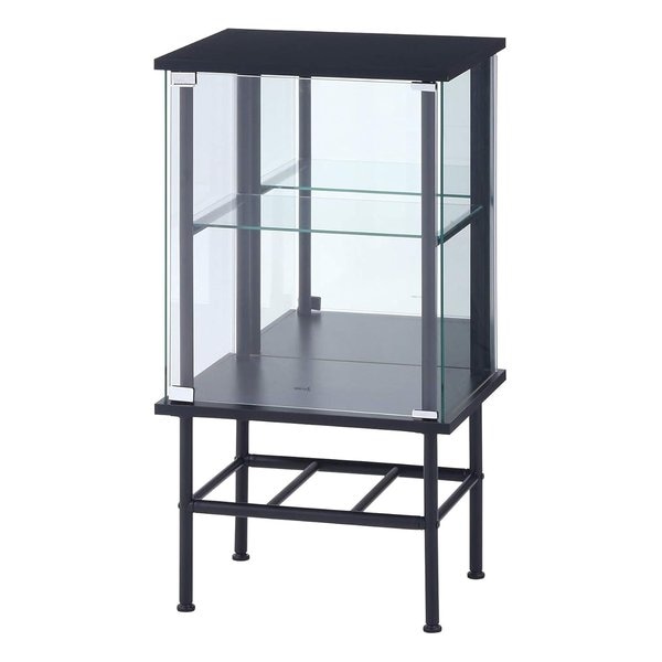 レグラス コレクションケース スタンド 2段/ミラータイプ/ブラック 99498