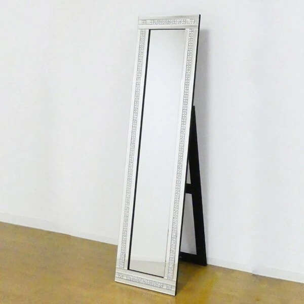 姿見 スタンディングミラー ２ライン