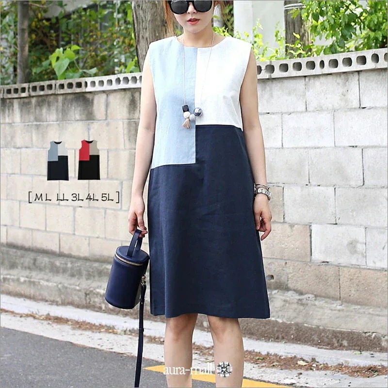 【急速出荷!】30ン　麻100％　UVカットレディースファッション ワンピース ロング(コットン)ワンピ ワンピース ドッキングワンピ プリント レディース マキシ丈 ロング丈 マキシワンピース 半袖