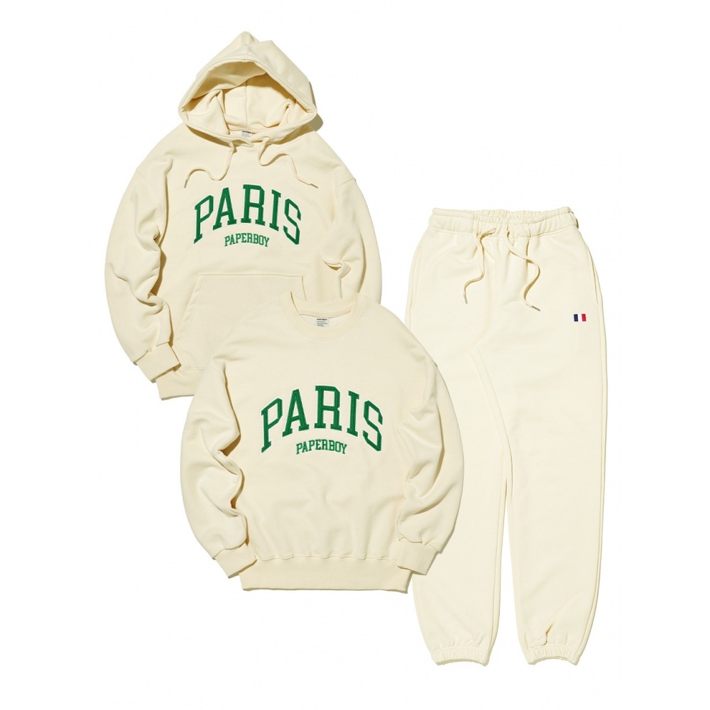 PAPERBOYパリススウェットセットアップ