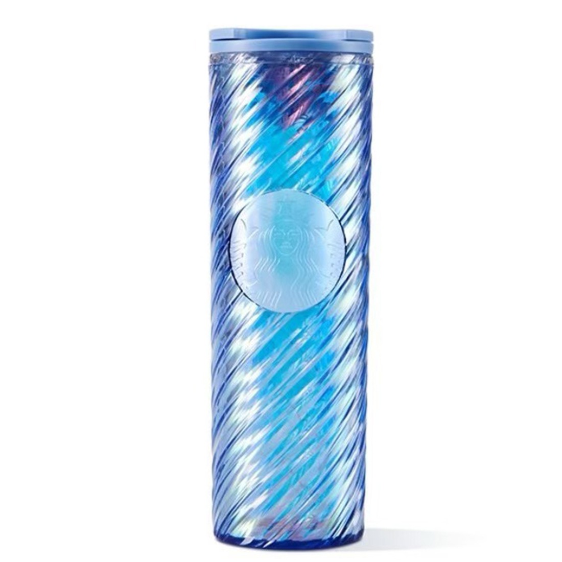 カラフルスパイラルタンブラー 473ml ブルー 5,545円