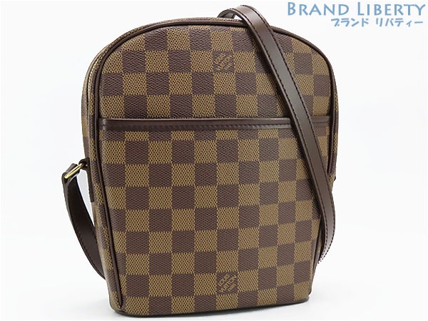 新品同様ルイヴィトンダミエイパネマPM斜め掛けショルダーバッグショルダーポーチポシェットダークブラウンN51294