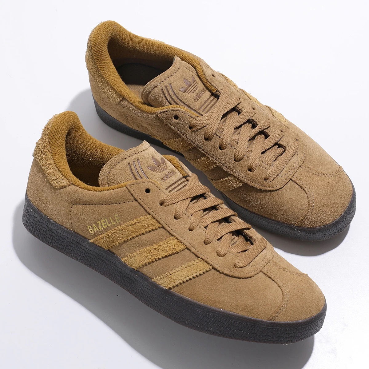 【カラー限定特価】adidas Originals アディダスオリジナルス スニーカー GAZELLE ガゼル IG2099 メンズ ローカット スウェード シューズ 靴 Brown-Desert
