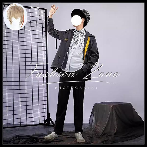 バーチャル VTuber にじさんじ 風 風楽奏斗 Fura Kanato コスプレ衣装 ウィッグ cosplay ハロウィン 演出服 変装
