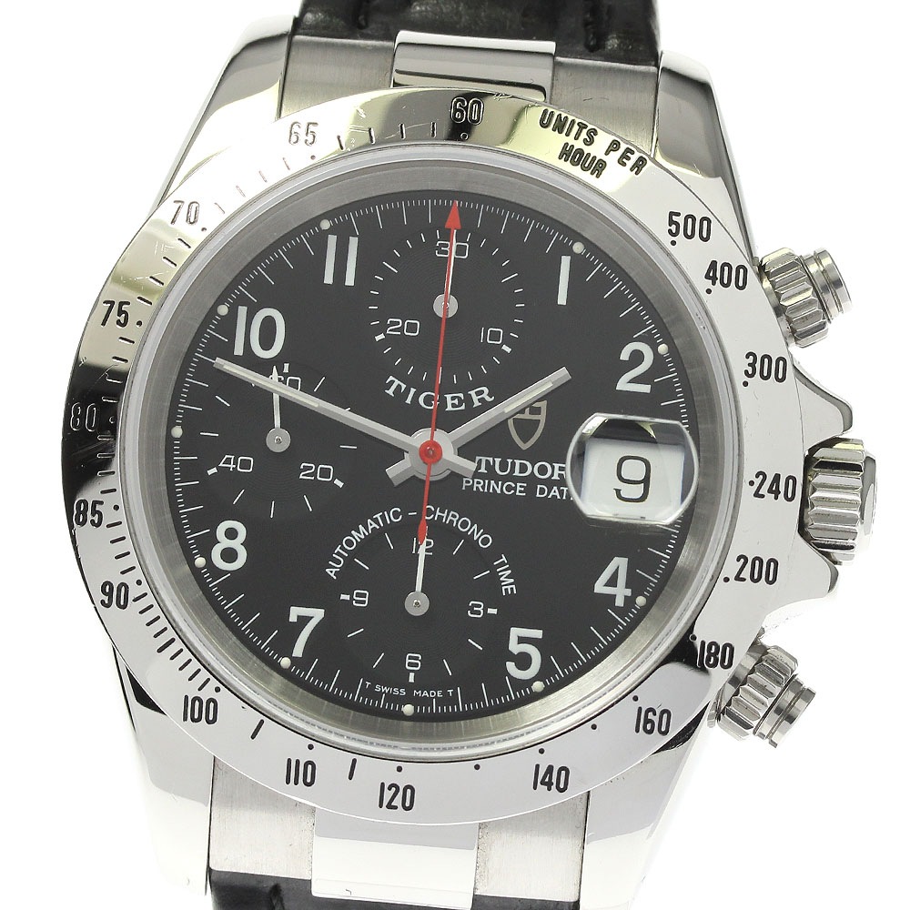 チュードル TUDOR 79280P プリンスデイト クロノタイム 自動巻き メンズ 箱付き_812225【中古】