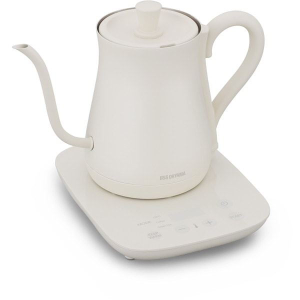 Number Edition IKE-C601T-CW [ホワイト] 電気ケトル