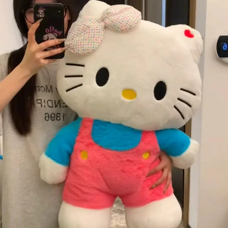 【急速出荷】ハローキティ巨大ぬいぐるみ巨大ぬいぐるみぬいぐるみぬいぐるみ抱き枕寝ベッドで誕生日プレゼント 4,327円